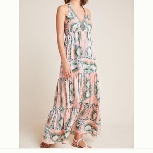 Anthropologie Artelier Nicole Miller Maxi dress, L